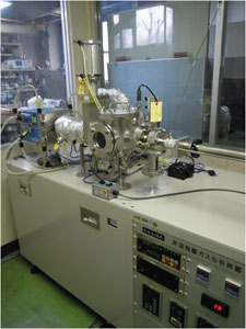 昇温脱離ガス分析装置（アルバック TDS-KU）